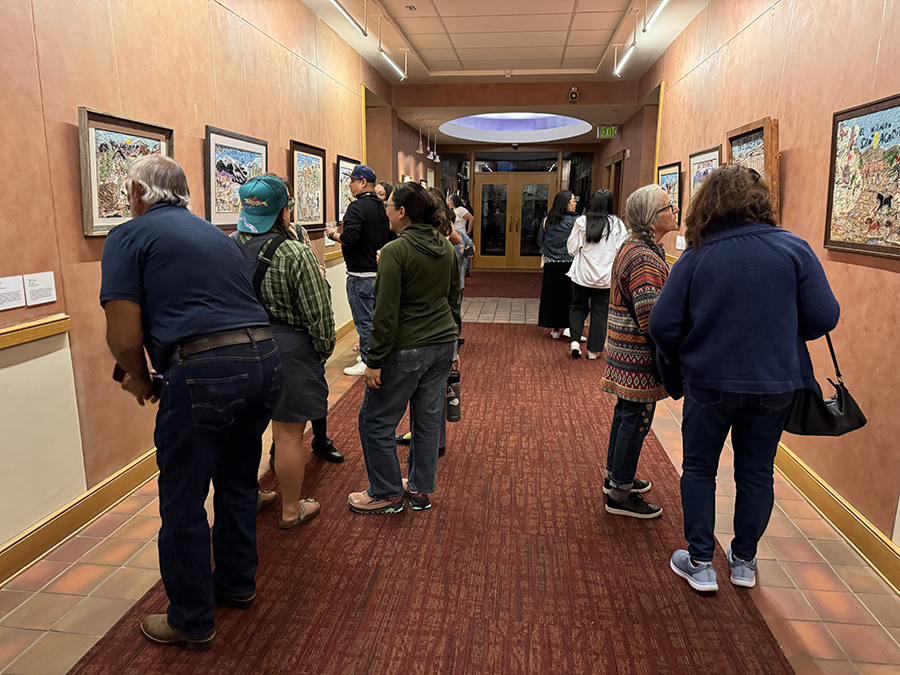 Josephine Lobato, Mi Vida en Colcha at the University of Denver, 2024