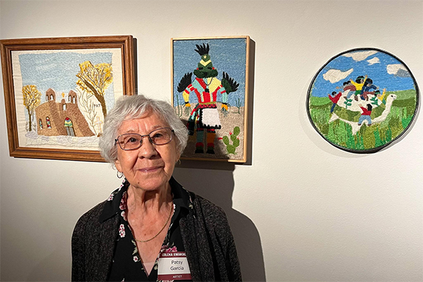 In the San Luis Valley, artisans paint pictures of everyday life using colcha embroidery by Shanna Lewis on CPR, 2023